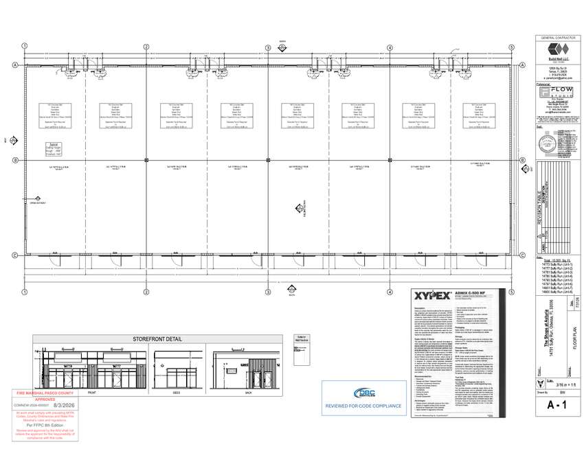 The Shops At Asturia floor plan