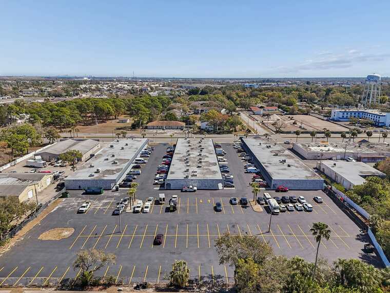 5301 E Diana St industrial & flex complex, aerial view