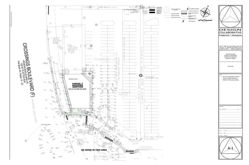Suncoast Crossings Expansion site plan
